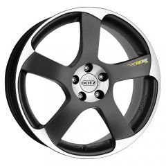 Dotz Freeride - Matt Black Front Polished